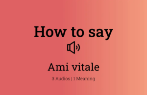 Percakapan Saya dengan Ami Vitale yang luar biasa