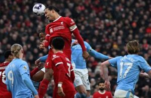 Virgil Van Dijk tidak Kecewa Meski Liverpool Hanya Imbang dengan Manchester City