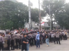 Ricuh Dua Kelompok Massa di Patung Kuda