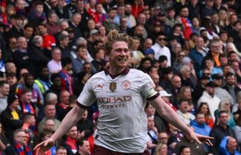 Tampil Gemilang, De Bruyne Bawa City Atasi Crystal Palace
