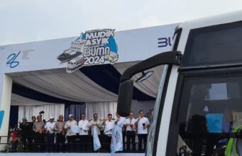 Erick Thohir Berangkatkan Hampir 100 Ribu Peserta Mudik Gratis BUMN