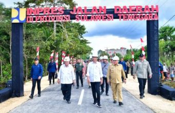 Jokowi 22 Ruas Jalan di Sultra Diperbaiki pada 2023, Telan Rp631 Miliar