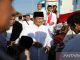 Prabowo Subianto Salat Idul Adha di Dekat Kediamannya di Hambalang