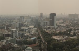 Jumat Pagi, Kualitas Udara Jakarta tidak Sehat