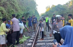 Hendak ke Kebun, Lansia di Sulawesi Selatan Tewas Tertabrak Kereta Api