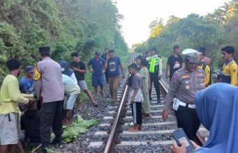 Hendak ke Kebun, Lansia di Sulawesi Selatan Tewas Tertabrak Kereta Api