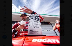 Menang di GP Jerman, Francesco Bagnaia Puncaki Klasemen MotoGP