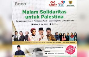 Bersama BAZNAS, Sandiaga Uno akan Gelar Charity Run dan Malam Solidaritas Palestina