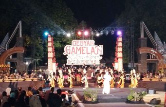 Ribuan Warga Saksikan Gebyar Gamelan Klaten Keren 2024