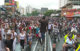 Pendukung dan Penentang Maduro Gelar Aksi di Caracas