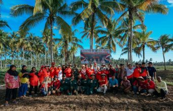 Meriahkan HUT RI, Kementan Lakukan Penanaman PadiGogo di Gorontalo