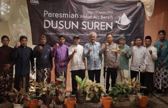 BWA Resmikan Wakaf Sarana Air Bersih di Pedukuhan Suren, Kulon Progo
