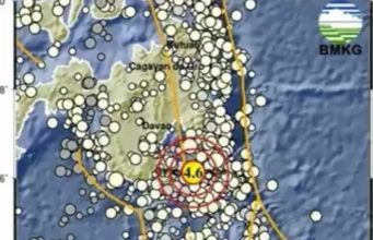 Melonguane Sulawesi Utara Diguncang Gempa M4.6