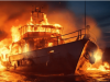 Dua Kapal Ikan Terbakar di Muara Baru, 4 ABK Selamat