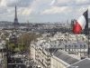 Sebuah Gedung di Paris Terbakar