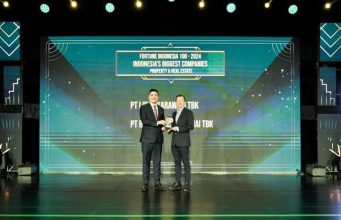 PT Bumi Serpong Damai Tbk Raih Penghargaan Indonesias Biggest Companies Property and Real Estate di Ajang Fortune Indonesia 100 Gala