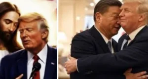 Jesus Christ! Xi Jinping Is Hugging Donald Trump on the Sidelines of Three US-Israeli Genocidal Wars