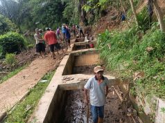 Hadapi Kemarau, Dinas PUTR Cianjur Upayakan Perbaiki Jaringan Irigasi Rusak