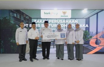 Lewat Baznas, BPRS Tunaikan Zakat Perusahaan Rp890 Juta