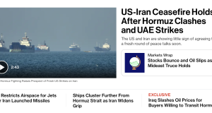 Iran War: Iran Targets US Warships, US Reports Small Successful Gulf Transit, Iran Hits UAE; Putin Call for Middle East to Be a WMD-Free Zone, Challenging Israel Nuclear Program; US Renewed Strikes Still Look Imminent