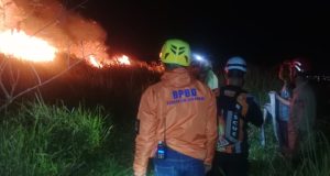 Dipicu Cuaca Panas, Lahan 2 Ha di Sukabumi Terbakar