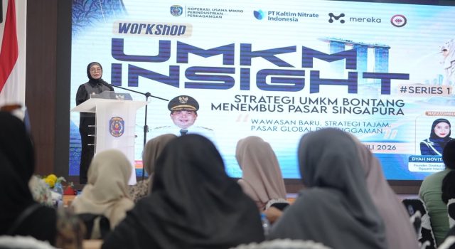 Strategi UMKM Bontang Tembus Pasar Singapura lewat Workshop Insight