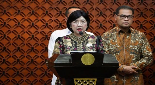 Pjs Gubernur BI Destry Damayanti Temui Prabowo di Istana